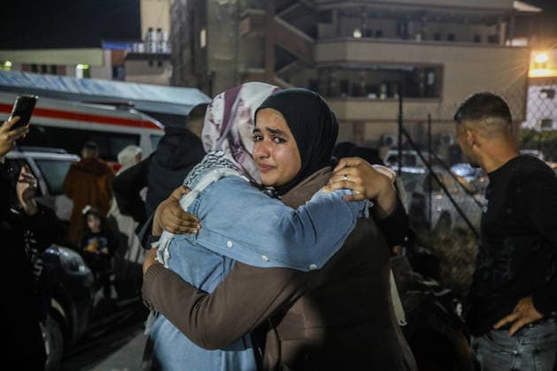 Middle East conflict, patients return to Gaza via Rafah after treatment in Egypt