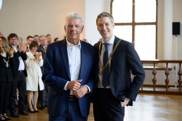 Bavaria, handover of office from Dieter Reiter to the new Lord Mayor Dominik Krause in Munich