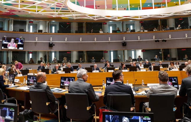 Brussels, Meeting of EU Foreign Ministers