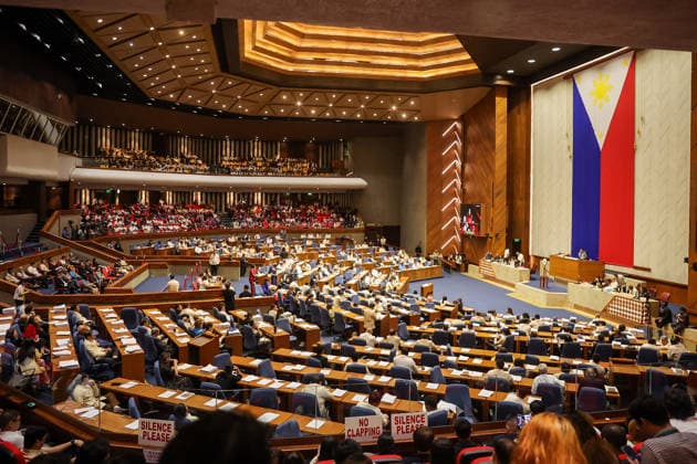 Philippines, impeachment proceedings against Sara Duterte in Quezon City