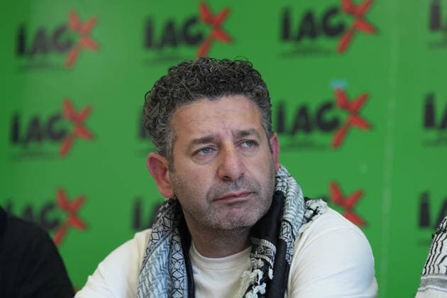 Spain, press conference of the Global Sumud Flotilla activists in Barcelona