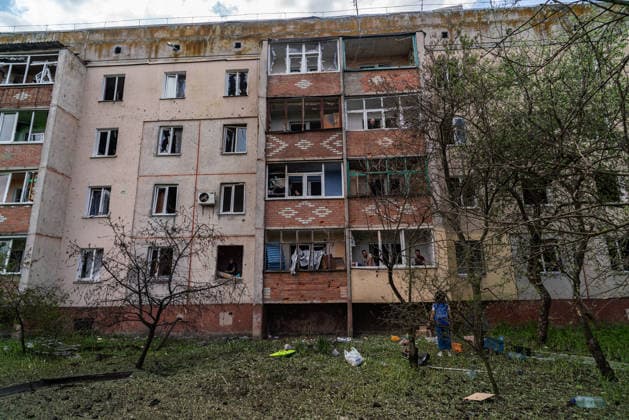 Ukraine war, Russian airstrike on Kharkiv