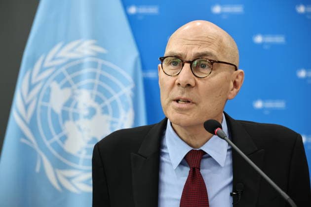 South Korea, Volker Turk speaks at UN press conference in Seoul