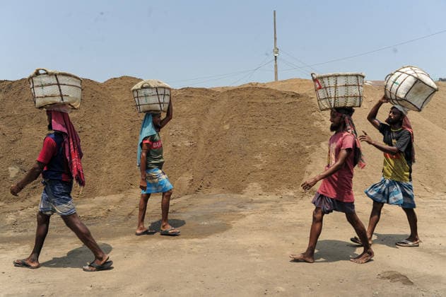 Bangladesh, salt industry in Chattogram