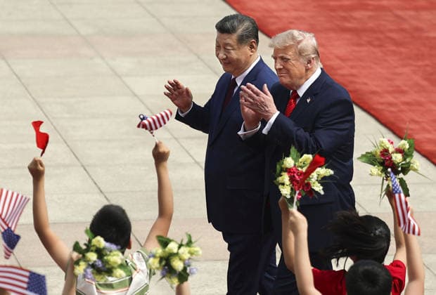China, President Xi Jinping meets US President Donald Trump