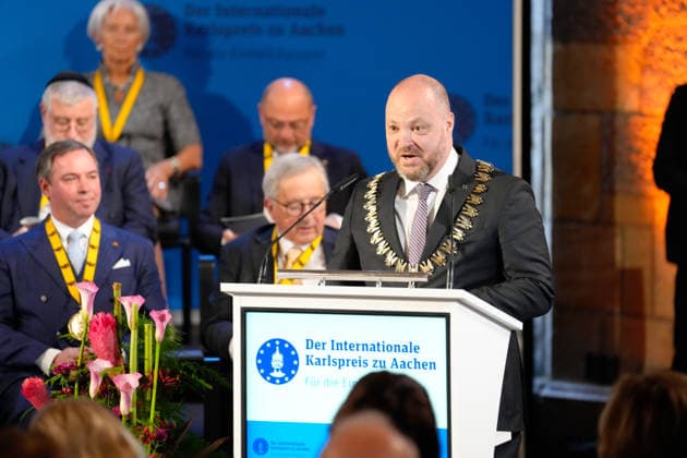 Presentation of the International Charlemagne Prize in Aachen