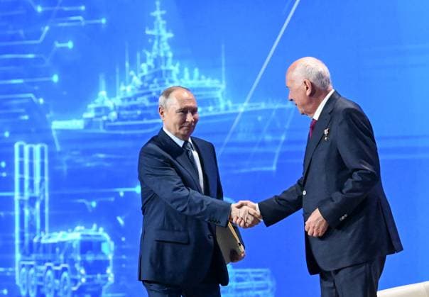 Russia, Vladimir Putin during conference in Moscow