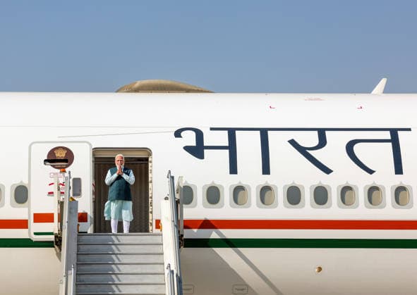 India, Narendra Modi Departure for state visits to various countries