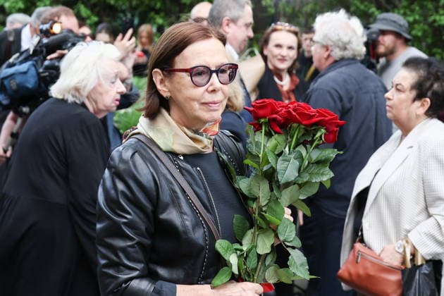 Russia, funeral of Vladimir Molchanov