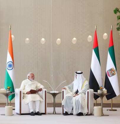 UAE, Narendra Modi visits Abu Dhabi