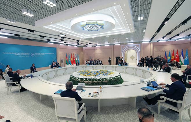 Kazakhstan, Meeting of the Organisation of Turkic States in Turkistan #15