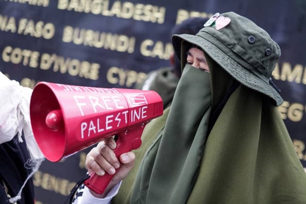 Indonesia, protests on the Nakba anniversary in Bandung