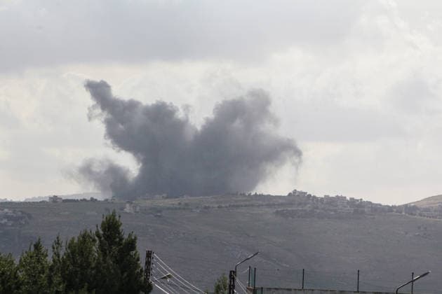 War in the Middle East, Lebanon, Israeli attack on Kfar Tibnit