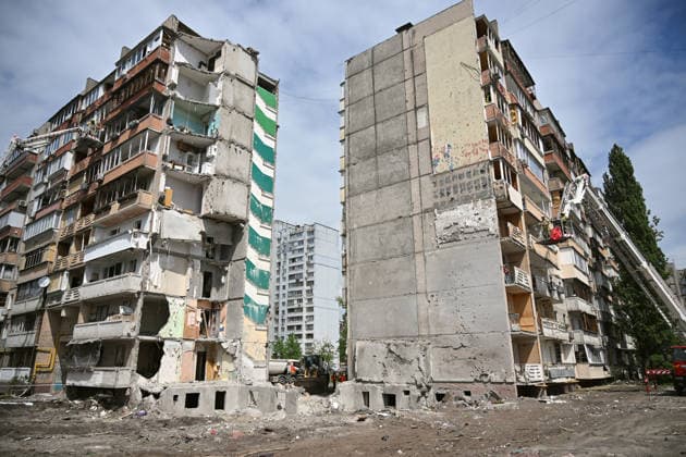 Ukraine war, Russian missile attack on Kyiv