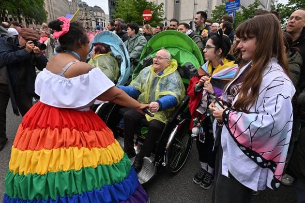 Belgium, Pride Parade in Brussels