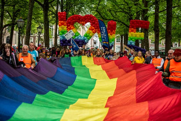 Netherlands, Pride Parade in The Hague
