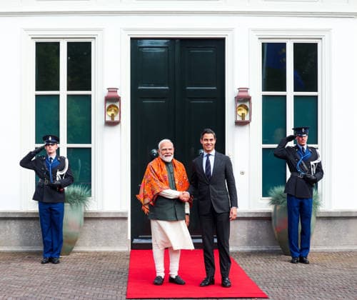 Netherlands, Narendra Modi visits The Hague