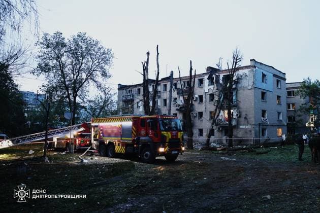 Ukraine war, Russian attack on Dnipropetrovsk