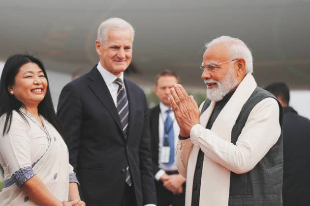 Norway, visit by Narendra Modi