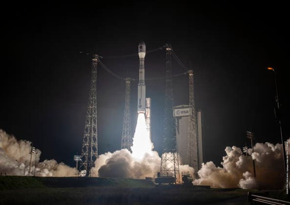 French Guiana, launch of a Vega-C rocket