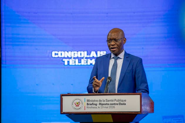 Democratic Republic of the Congo, Health Minister Roger Kamba on Ebola in Kinshasa