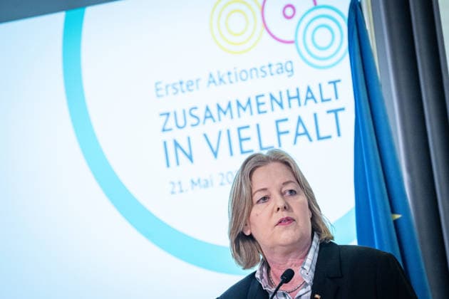 Berlin, event organised by the Initiative kulturelle Integration on the occasion of the day of action "Zusammenhalt in Vielfalt",