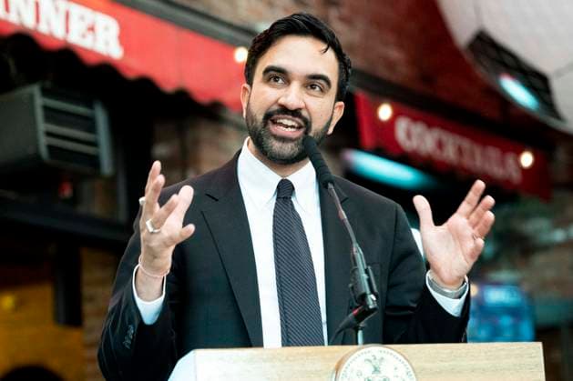 USA, Zohran Mamdani Press conference on the tickets for the FIFA World Cup 2026 in New York