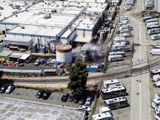 USA, hazardous materials emergency in Southern California, evacuation order after chemical leak