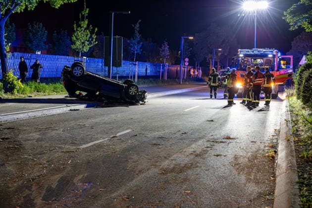 Hesse, road accident in Rüsselsheim