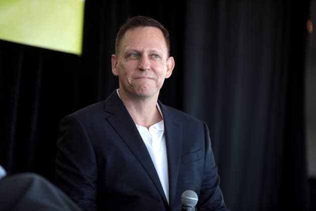 Peter Thiel, the controversial entrepreneur, receives the Springer Award; archive photos