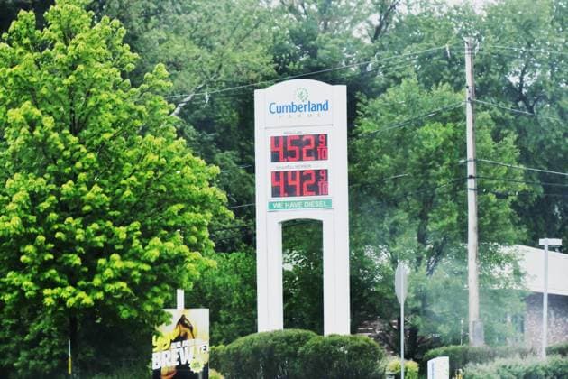 War in the Middle East: High petrol prices in the USA
