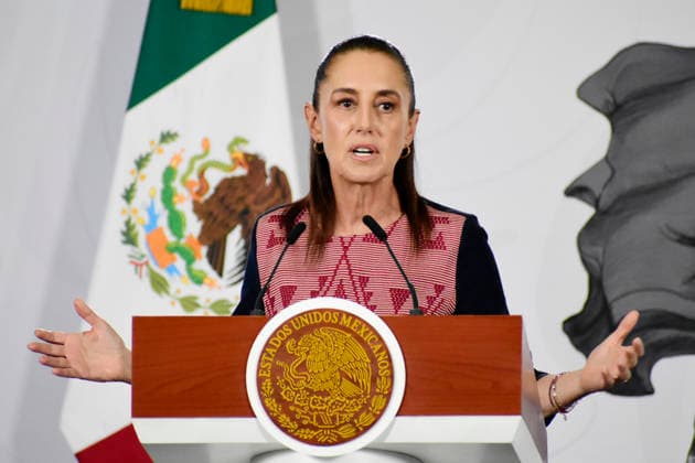 Mexico, Claudia Sheinbaum Press conference in Mexico City