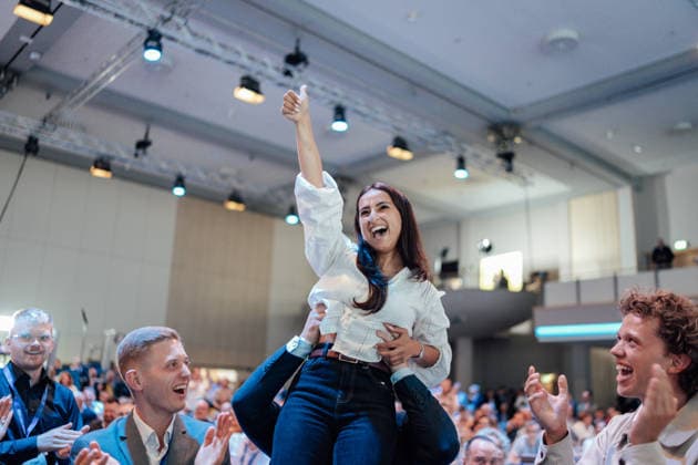 FDP, Nadine Zaya new member of the executive committee, archive pictures