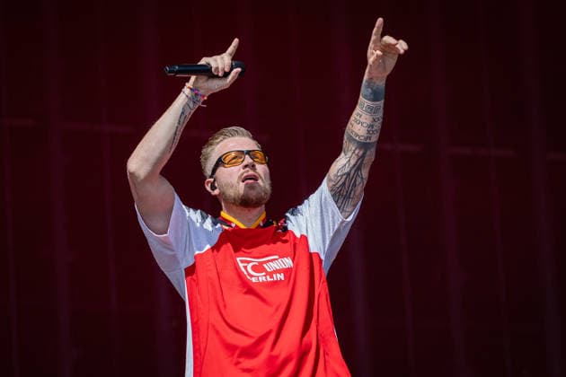 Rapper Finch insults Rb Leipzig, archive pictures