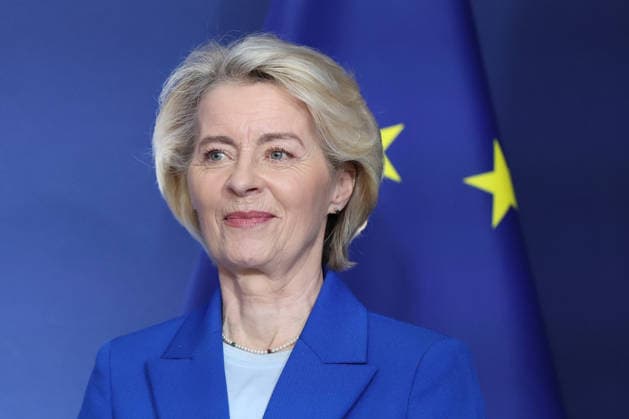 Ursula von der Leyen announces far-reaching social media ban for children, archive images