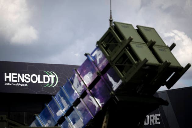 Defence supplier Hensoldt posts a significant rise in profits; stock and archive images