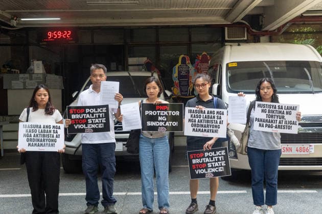 Philippines: Protest against police violence in Quezon City