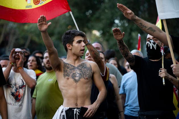 Spain, migrants in Ceuta – far-right protests in Barcelona