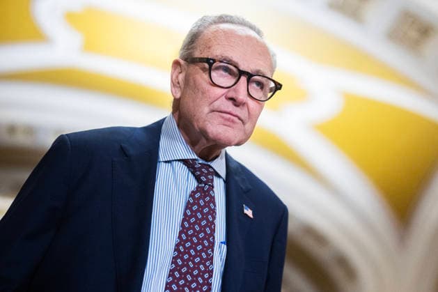 USA: Chuck Schumer’s press conference at the Capitol in Washington