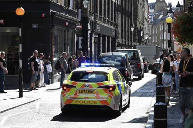 London, knife attack in Covent Garden