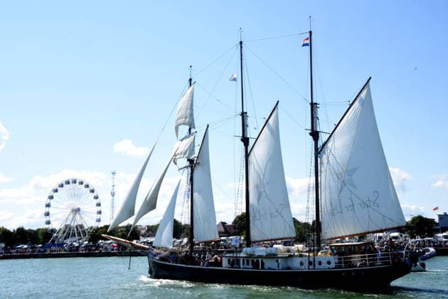 Mecklenburg-Western Pomerania, Hanse Sail in Warnemünde