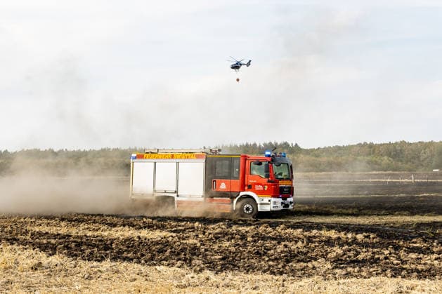North Rhine-Westphalia, wildfire in Buschhoven
