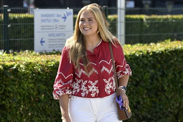Royals: Princess Amalia of the Netherlands attends the opening of the 2026 FEI World Championships in Aachen