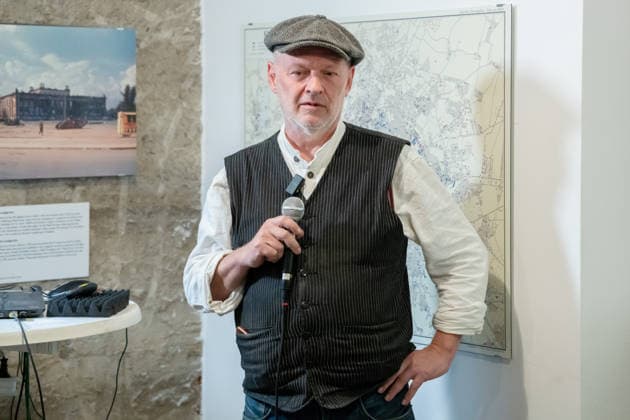 Berlin, presentation by the Berliner Unterwelten association on the preservation of the Great Bunker at the New Reich Chancellery