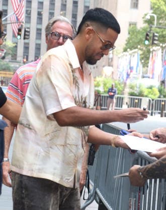 Celebrity: Romeo Santos out and about in New York