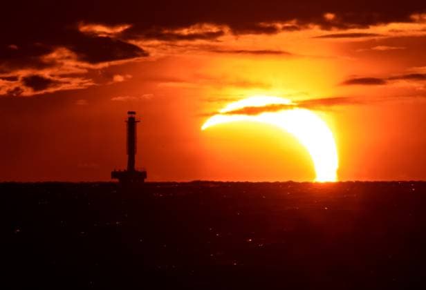 Solar eclipse: impressions from Russia