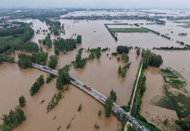 China: Flooding following Typhoon Dolphin