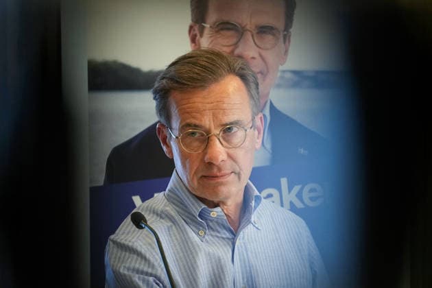 Sweden: Ulf Kristersson’s press conference in Stockholm