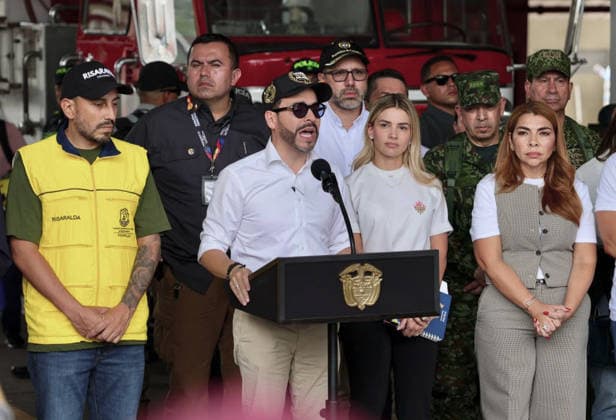 Major earthquake in Colombia; Abelardo de la Espriella visits Pereira