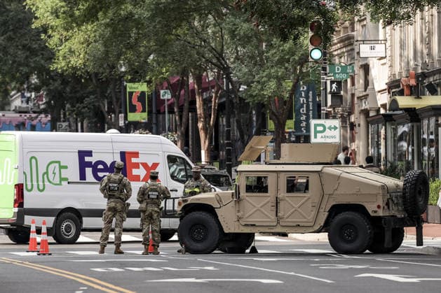 USA: National Guard has now been on duty in Washington for a year
